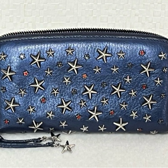 Jimmy Choo Long Star Studded Wallet - Picture 3 of 9